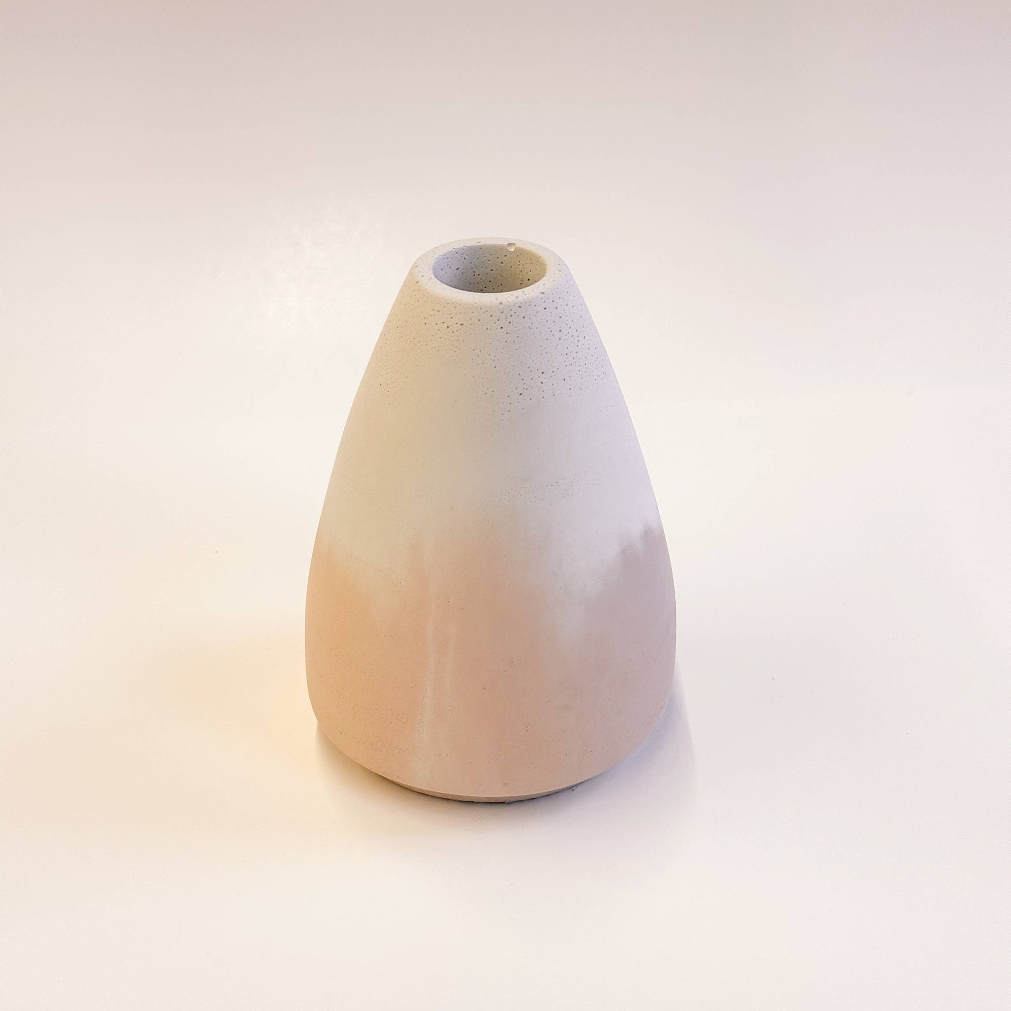 Pink Ombre concrete vase 